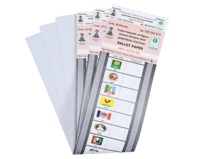 Election ballot