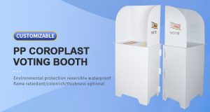 Plastic Polling Booth